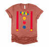 Clown Circus Carnival Costume Birthday Theme Kids Party T-Shirt
