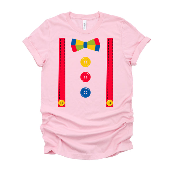 Clown Circus Carnival Costume Birthday Theme Kids Party T-Shirt