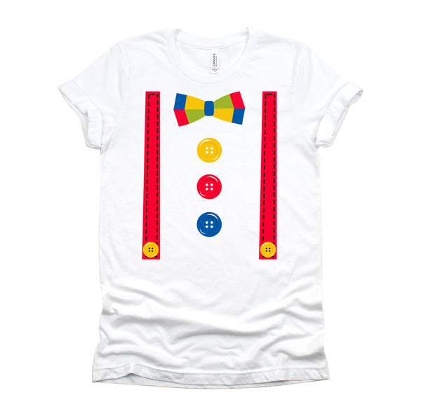 Clown Circus Carnival Costume Birthday Theme Kids Party T-Shirt