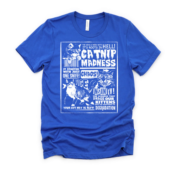 Catnip Madness Cute Kitten Cat Lover Gift for Cat Owners T-Shirt