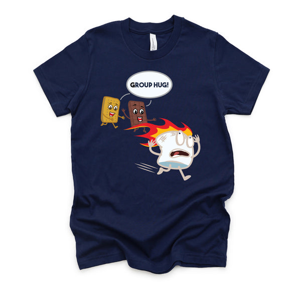 Group Hug Smores Funny Camping Shirt