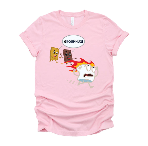 Group Hug Smores Funny Camping Shirt