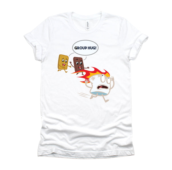 Group Hug Smores Funny Camping Shirt