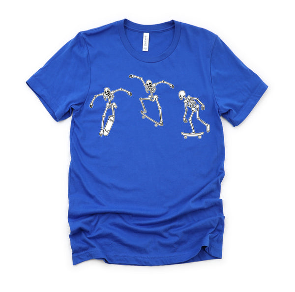 Skateboarding Skeletons Skater Halloween Shirt