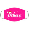 Christmas Face Mask Adult & Kids Mask Believe SantaFace Masks Anti Microbial