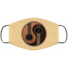 Guitar Face Mask Adult & Kids Mask Yin Yang Musician GuitaristFace Masks Anti Microbial Ultra Breathable