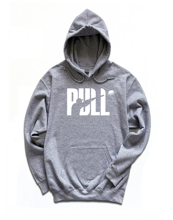 Clay Shooting Pullover / Yell Pull Clay / Hooded Sweatshirt / Sporting Clays Hoodie / Trap Shooting Gifts / Clay Pigeon Unisex Pullover