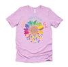 Autism Awareness Accept Understand Love ASD Rainbow Flower T-Shirt