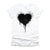 Black Heart Splatter Tshirt, Valentines Day Gift Shirt, Big Hearts Unisex T-Shirt XS-4XL