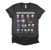 Immune System Cells Tshirt, Microbiology Shirt, Know Your Weapon T Shirt, Funny Biology Gift Unisex T-Shirt XS-4XL