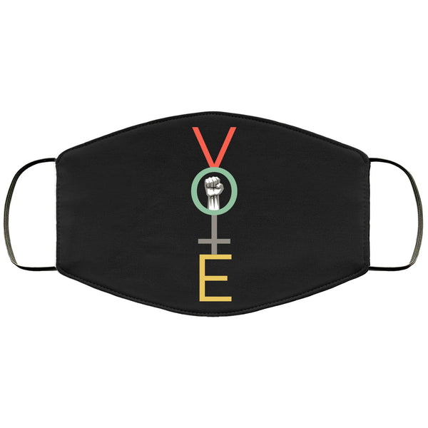 Vote Face Mask Womens Gender Equality Voting SuffrageFace Masks Anti Microbial Ultra Breathable