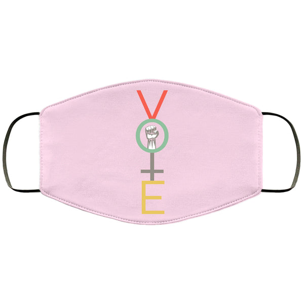 Vote Face Mask Womens Gender Equality Voting SuffrageFace Masks Anti Microbial Ultra Breathable
