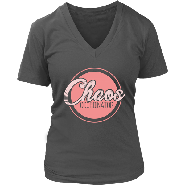 Chaos Coordinator T-Shirt - Funny Gift for Mother - Womens Plus Size Up To 4X