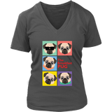 Pug Mom Tshirt - Parody T-Shirt - Gift For Dog Mama -  Womens Plus Size Up To 4X