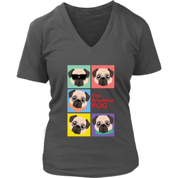 Pug Mom Tshirt - Parody T-Shirt - Gift For Dog Mama -  Womens Plus Size Up To 4X