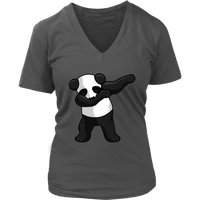 Dabbing Panda T-Shirt - Funny Bear Dab T Shirt - Womens Plus Size up to 4X