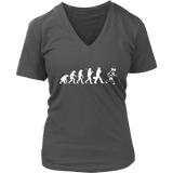 Artificial Intelligence Evolution T-Shirt AI Lover Tee Shirt - Womens Plus Size Up To 4X