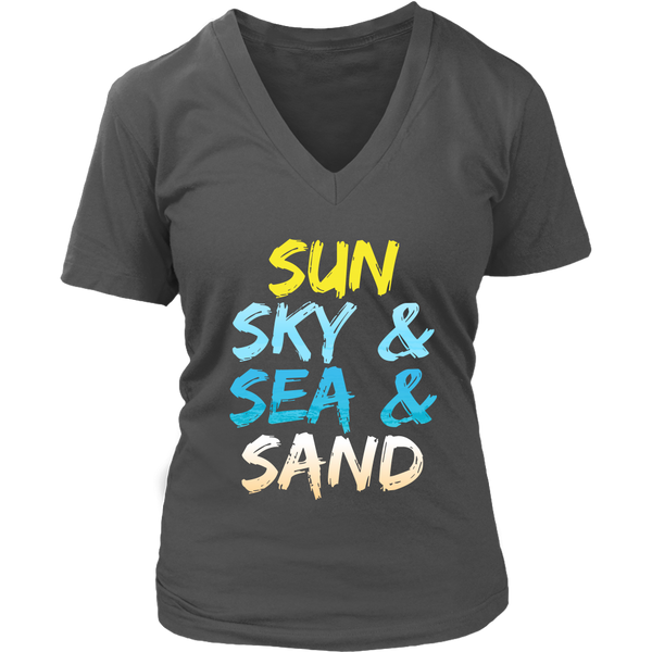 Beach Vacation T-Shirt - Summer Break Tshirt - Summer T - Womens Plus Size Up To 4X