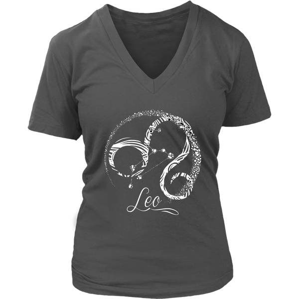 Leo T-Shirt - Zodiac Sign Shirts - Horoscope Birthday Tee - Womens Plus Size Up To 4X