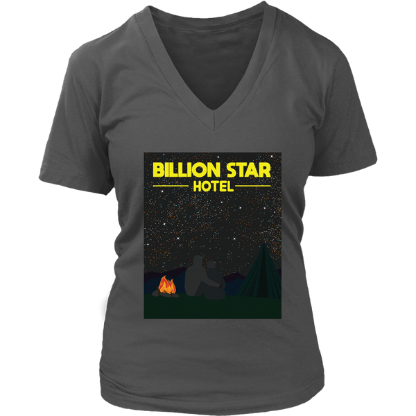 Billion Star Hotel T-Shirt - Camping T Shirt - Outdoors Tee