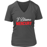 I Blame Mercury Tshirt - Retrograde Zodiac Astrology - Womens Plus Size Up To 4x