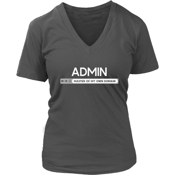 Admin Master of My Own Domain Shirt - Administrative Officer - Womens Plus Size Up To 4X