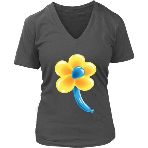 Balloon Art Graphic Tee - Kids Birthday Party T-Shirt - Twister Tshirt - Womens Plus Size Up To 4X