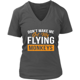 Flying Monkeys Tee - Weird Funny T-Shirt - Novelty Tshirt - Womens Plus Size Up To 4X