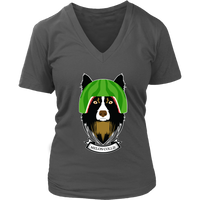 Melon Collie Funny Dog Tshirt - Melancholy Dogs Tee - Womens Plus Size Up To 4X