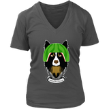 Melon Collie Funny Dog Tshirt - Melancholy Dogs Tee - Womens Plus Size Up To 4X