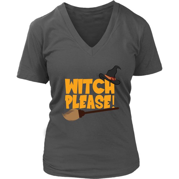 Halloween Witch Please T-Shirt - Funny Costume Tee - Womens Plus Size up to 4X