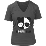 Bipolar Panda Bear Tshirt - Manic Depressive Personality - Womens Plus Size Up To 4X