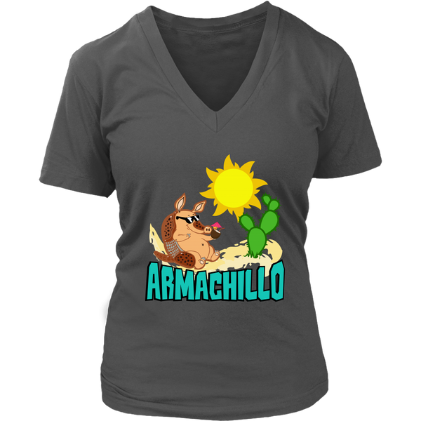 Armachillo T-Shirt - Funny Armadillo Tee Shirt - Womens Plus Size up to 4X