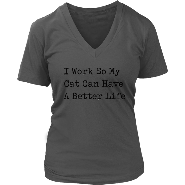 Cat Parent T-Shirt - Cat Lovers Tshirt - Funny Tee - Womens Plus Size up to 4X