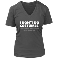 Easy Halloween Costume Tshirt - Invisible Dog T-Shirt - Womens Plus Size up to 4X