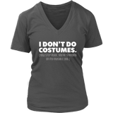 Easy Halloween Costume Tshirt - Invisible Dog T-Shirt - Womens Plus Size up to 4X