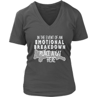 Cat T-Shirt - Emotional Breakdown Tshirt - Womens Tee - Womens Plus Size Up To 4X