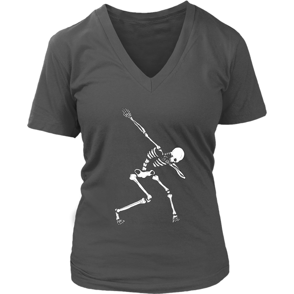 Skeleton T-Shirt - Dab Dance Pose Tshirt - Halloween Tee