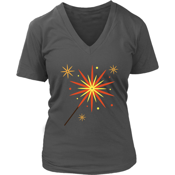 4th of July T-Shirt - Firecracker T - Independence Day Tee - New Year - Womens Plus Size Up To 4X