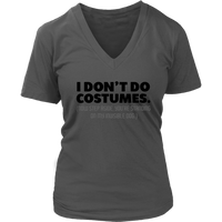 Halloween Costume Tshirt - Against Invisible Dog T-Shirt - Womens Plus Size up to 4X