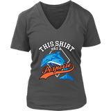 This Shirt Has A Porpoise - Marine Animals Tee - Save Whales - Womens Plus Size Up To 4X