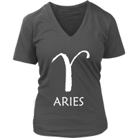 Aries T-Shirt - Ram Zodiac Tshirt - Horoscope Tee - Womens Plus Size Up To 4X