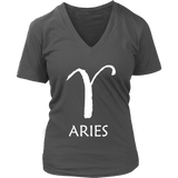 Aries T-Shirt - Ram Zodiac Tshirt - Horoscope Tee - Womens Plus Size Up To 4X