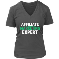 Affiliate Marketing Expert Tshirt - Sell Online - Marketer - Womens Plus Size Up To 4X