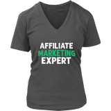 Affiliate Marketing Expert Tshirt - Sell Online - Marketer - Womens Plus Size Up To 4X