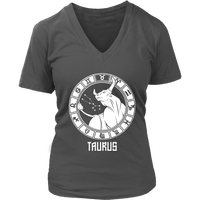 Taurus Zodiac Sign T-Shirt - April & May Birthday Gift Tee - Womens Plus Size Up To 4X