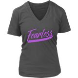 Fearless T-Shirt - Inspirational Shirts - Womens Novelty Tshirt - Plus Size Up To 4X