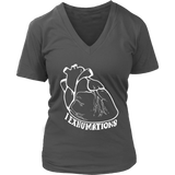 Halloween Heart Surgeon T-Shirt - Exhumation Tshirt - Womens Plus Size Up To 4X