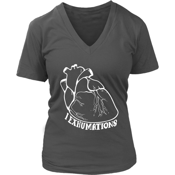 Halloween Heart Surgeon T-Shirt - Exhumation Tshirt - Womens Plus Size Up To 4X