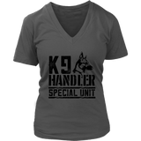 K9 Handler Special Police Unit T-Shirt - Guard Dog Tee - Womens Plus Size Up To 4X